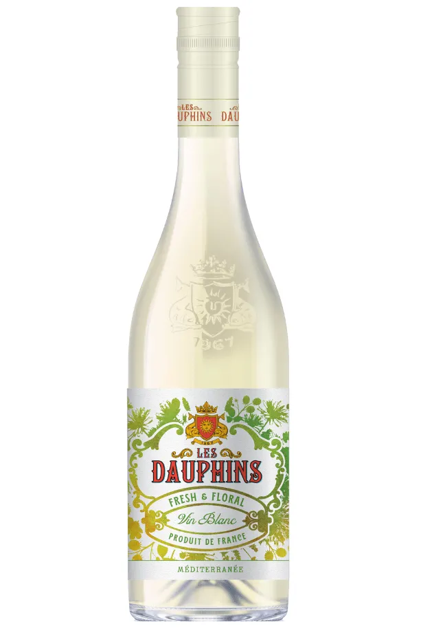 Les Dauphins IGP Méditerranée Blanc "Fresh & Floral"