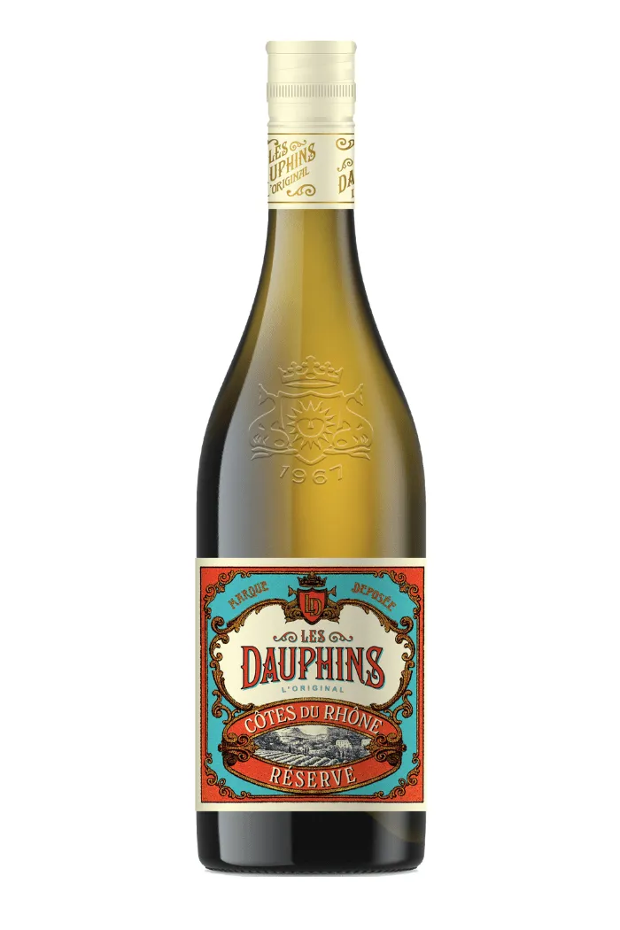 Les Dauphins Côtes du Rhône Réserve Blanc