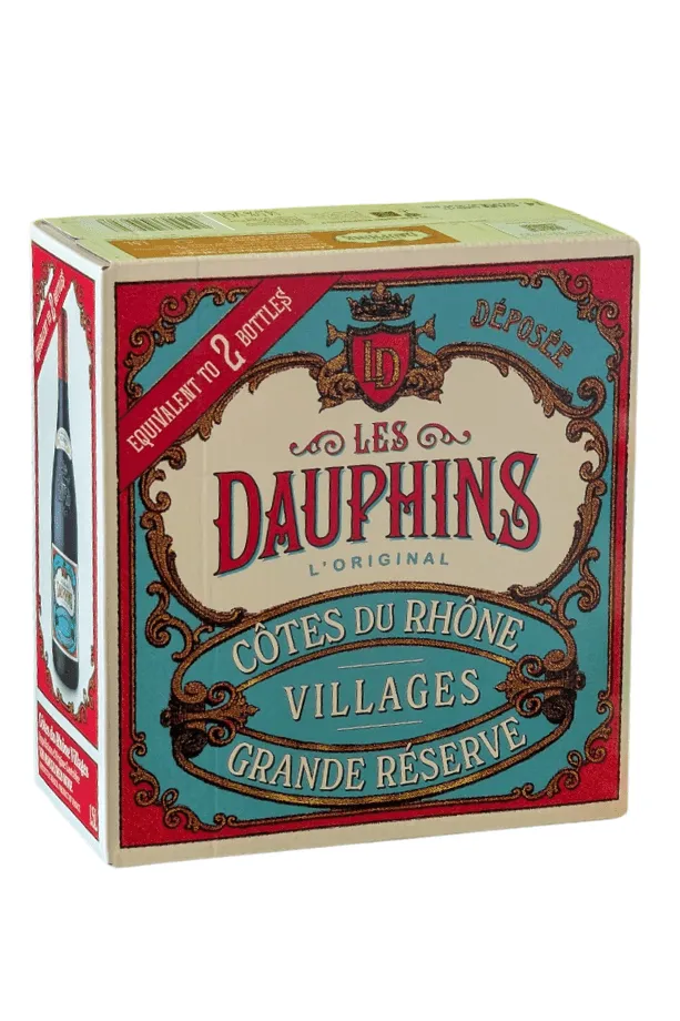 Les Dauphins Côtes du Rhône Grande Réserve Rouge