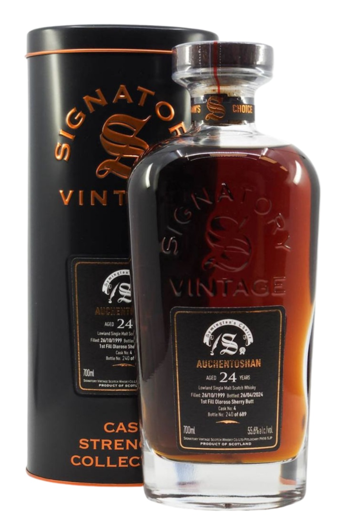 Auchentoshan 24 Year Old (Signatory Vintage Cask Strength)
