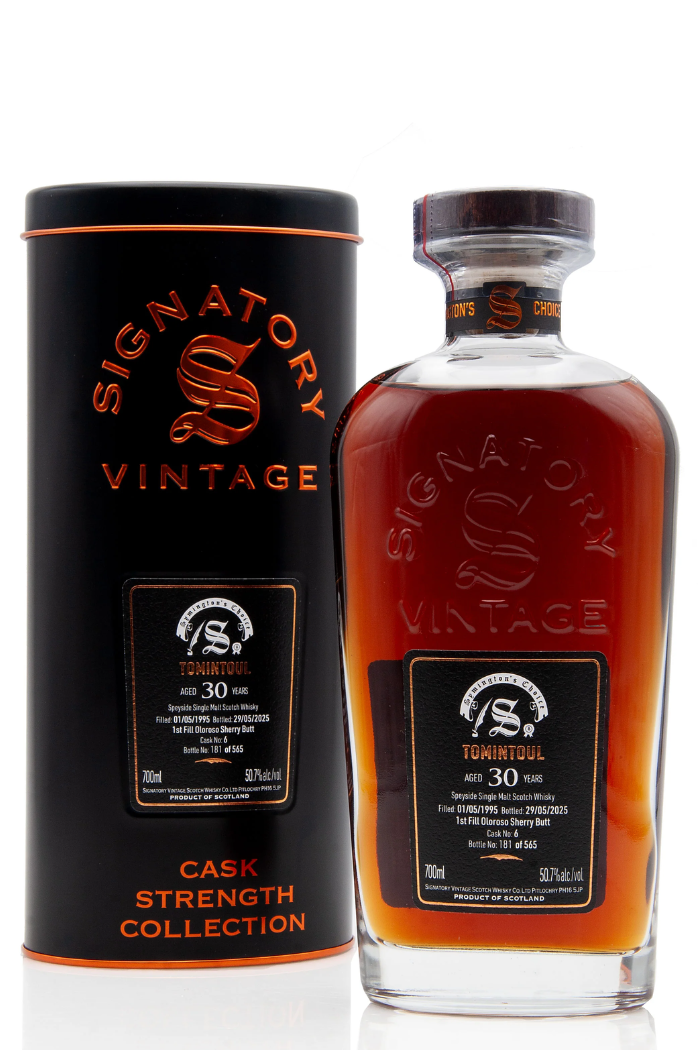 Signatory Vintage Tomintoul 30 Year Old Cask No. 6